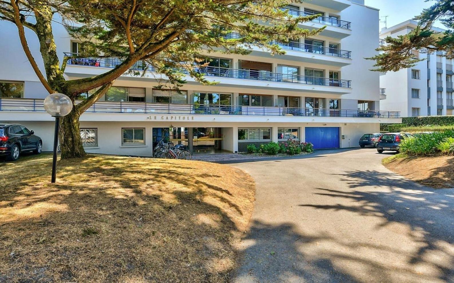 Le Capitole - Studio Plage Benoit Dans Residence Face Mer La Baule-Escoublac Exteriör bild