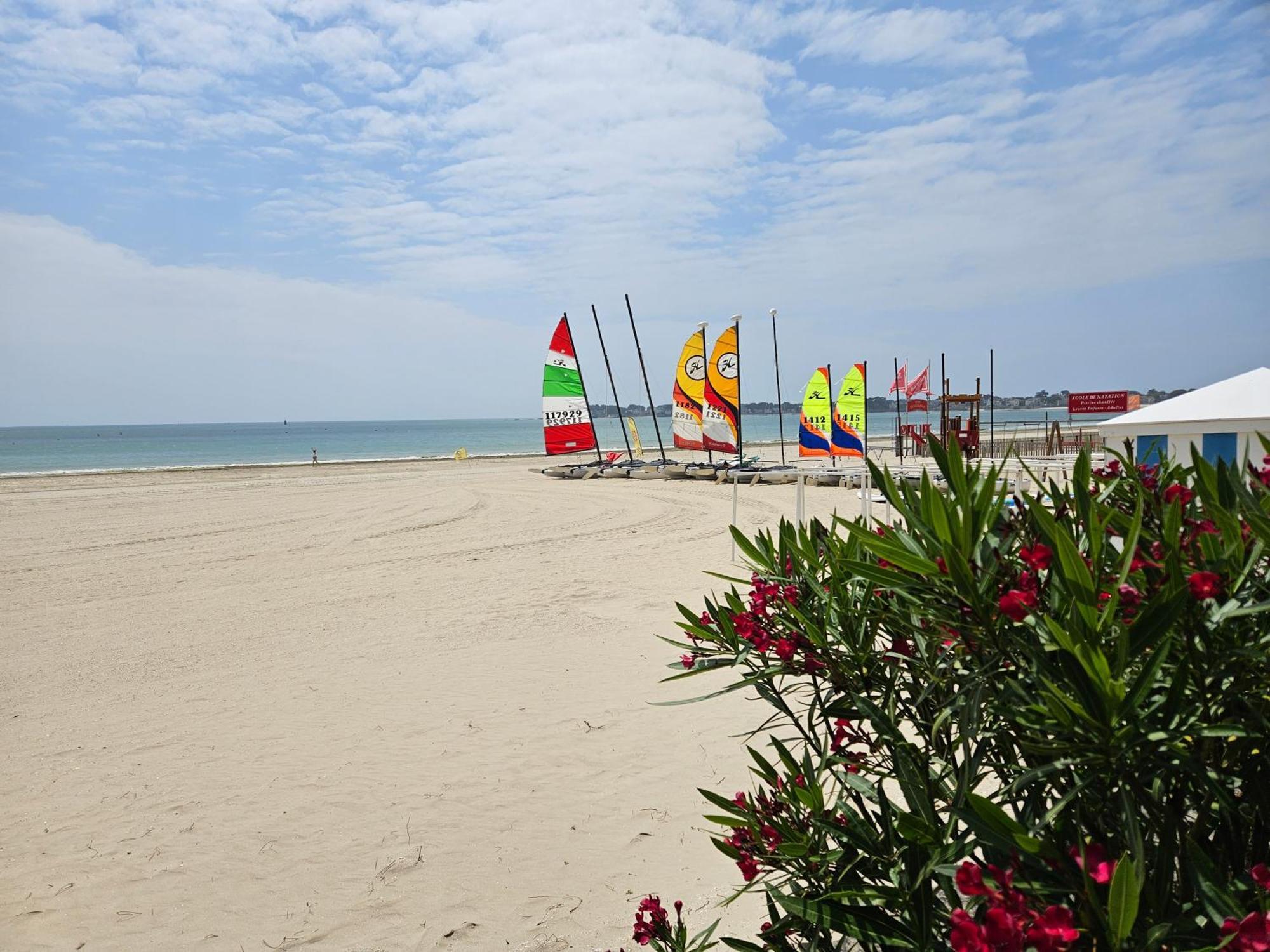 Le Capitole - Studio Plage Benoit Dans Residence Face Mer La Baule-Escoublac Exteriör bild